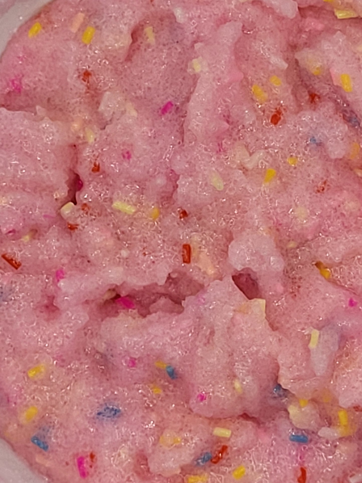 Birthday cake lipscrub