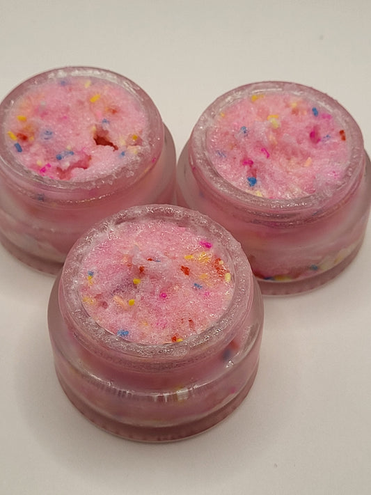 Birthday cake lipscrub