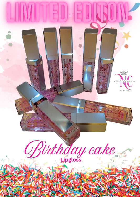 Birthday cake limited edition lipgloss